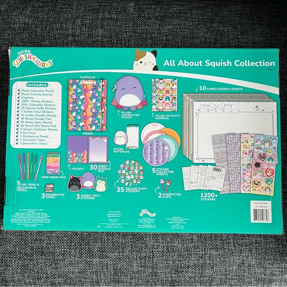 NIB Squishmallows Activity Set- Beula - Picture 8 of 8